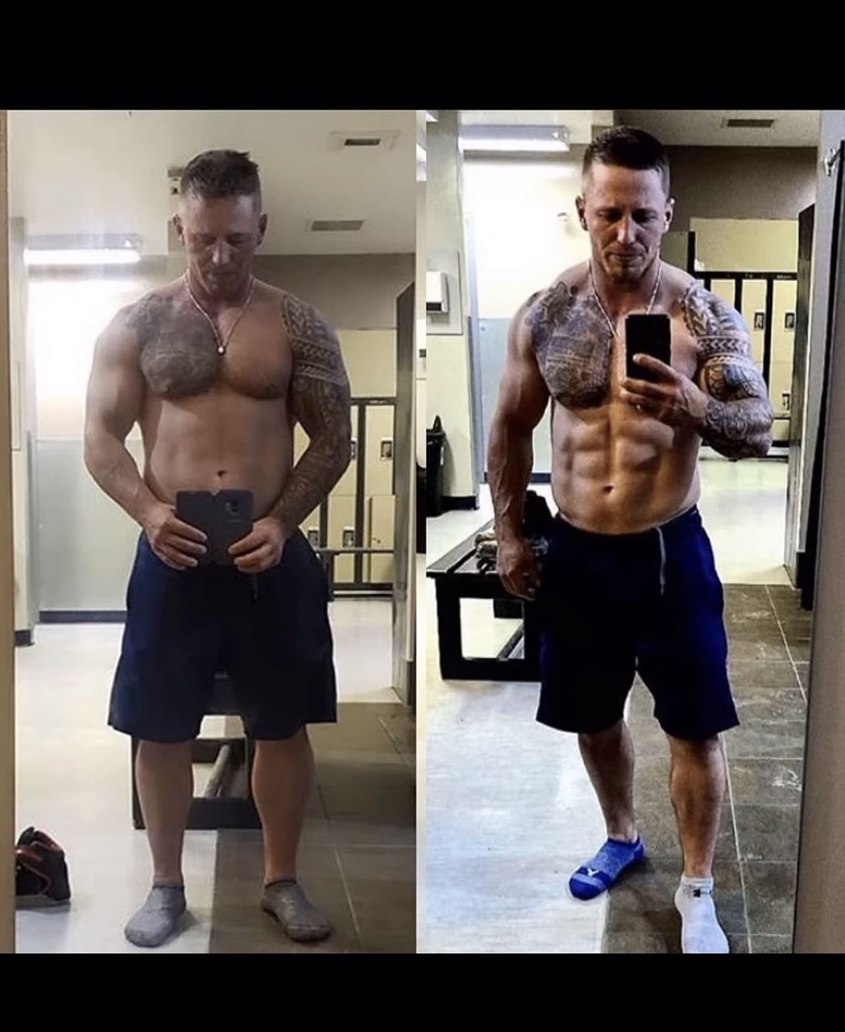 Troy: −7 lbs fat, +3 lbs muscle